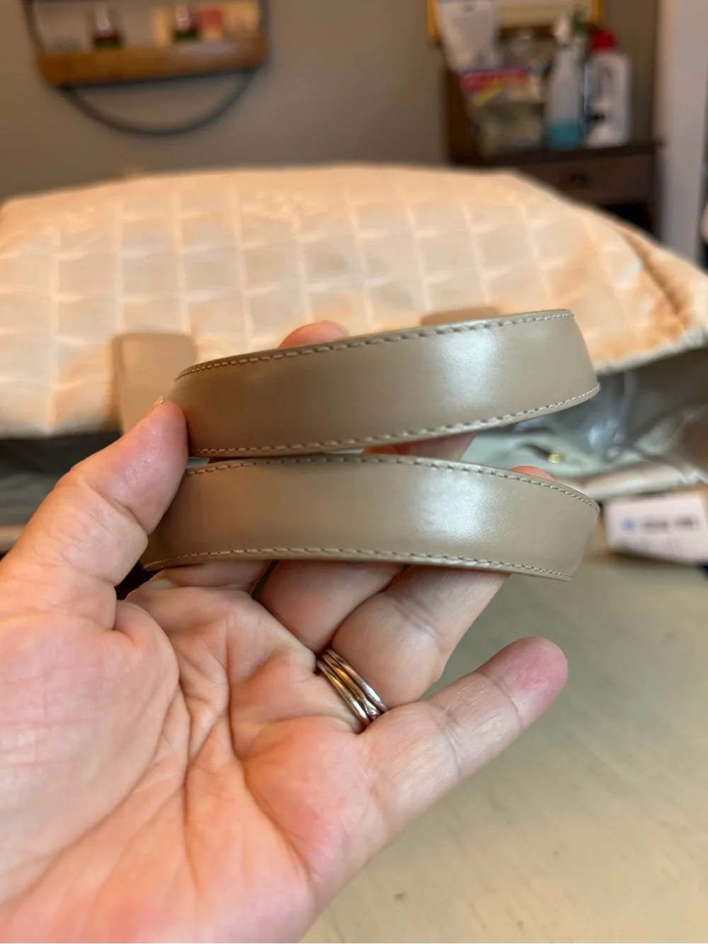 CHANEL elegant beige